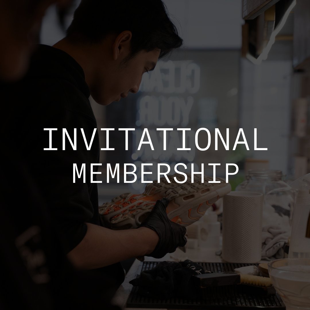 Invitational Membership - The Sneaker Laundry