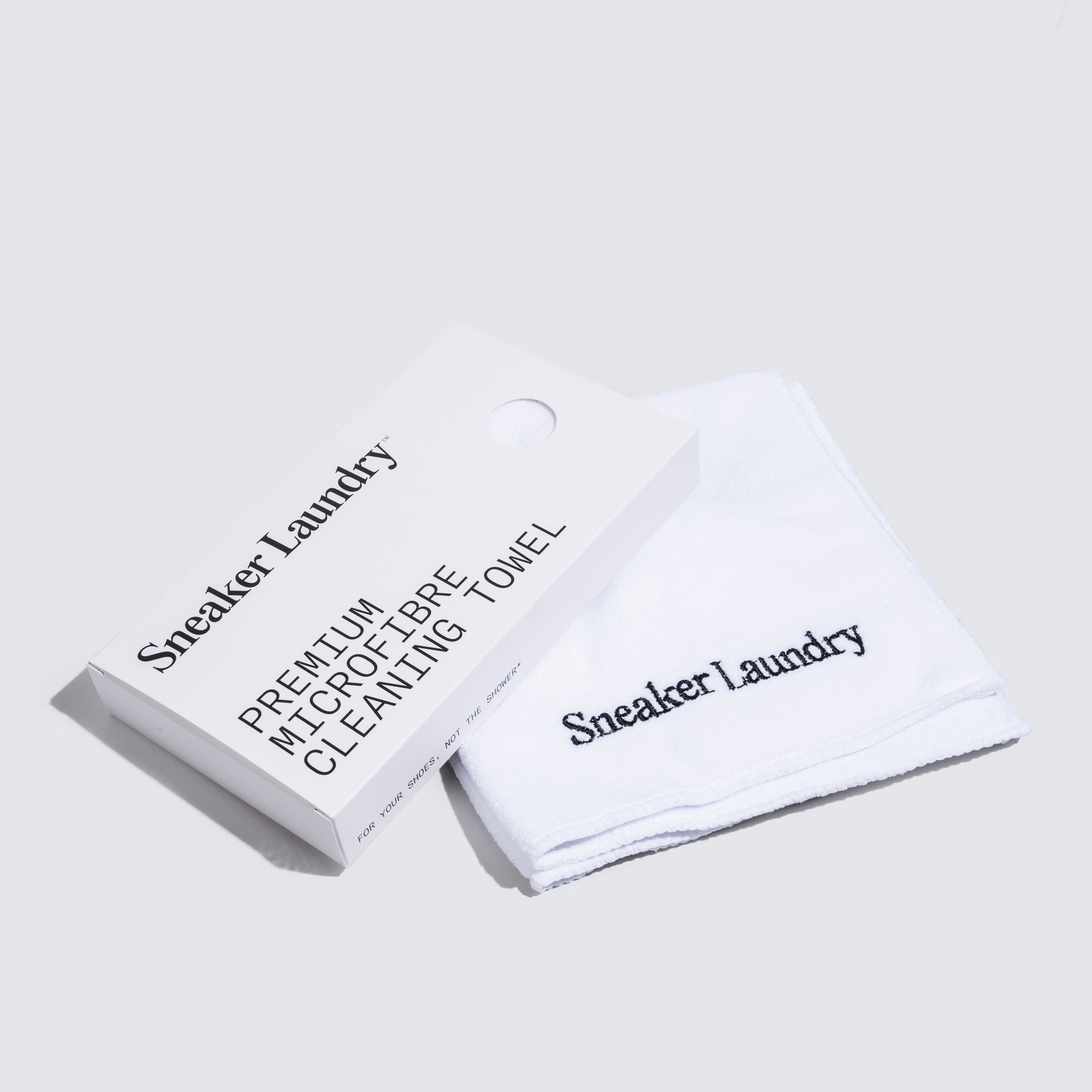 Microfibre Towel (WHITE) - The Sneaker Laundry