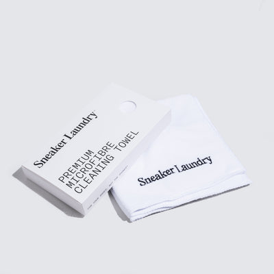 Microfibre Towel (WHITE) - The Sneaker Laundry